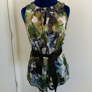 Vera Wang Watercolor Blouse